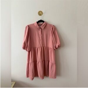 Amanda Uprichard Pierre Mini Dress Pink Size small